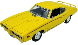 Pontiac GTO Judge (1969) 1:18 model Motormax 73133 żółty