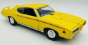 Pontiac GTO Judge (1969) 1:18 model Motormax 73133 żółty
