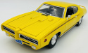 Pontiac GTO Judge (1969) 1:18 model Motormax 73133 żółty