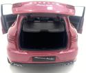 Porsche Macan Turbo Welly 24047 1:24 bordowy