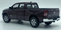 RAM 1500 Hemi 2019 Bighorn pickup model Welly 1:27 bordowy