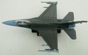Samolot F-16 Fighting Falcon duży model podstawka METAL Motormax z uzbrojeniem