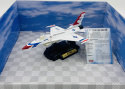 Samolot F-16 Fighting Falcon duży model podstawka METAL Motormax bez uzbrojenia