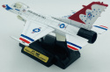 Samolot F-16 Fighting Falcon duży model podstawka METAL Motormax bez uzbrojenia