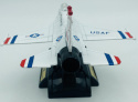 Samolot F-16 Fighting Falcon duży model podstawka METAL Motormax bez uzbrojenia
