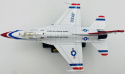 Samolot F-16 Fighting Falcon duży model podstawka METAL Motormax bez uzbrojenia