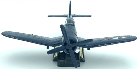 Samolot Vought F-4U 1D Corsair duży model podstawka METAL Motormax 76355 Samolot Vought F-4U 1D Corsair duży model podstawka METAL Motormax 76355