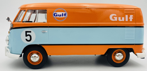 VW Type 2 T1 Delivery Van GULF model 1:24 Motormax 79649 VW Type 2 T1 Delivery Van GULF model 1:24 Motormax 79649