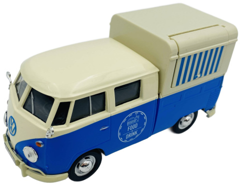 VW Type 2 T1 Food Truck model 1:24 Motormax 79576 VW Type 2 T1 Food Truck model 1:24 Motormax 79576