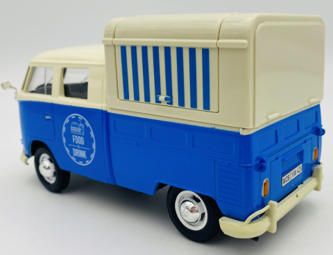 VW Type 2 T1 Food Truck model 1:24 Motormax 79576 VW Type 2 T1 Food Truck model 1:24 Motormax 79576