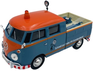 VW Type 2 T1 Service Pickup model 1:24 Motormax 79555