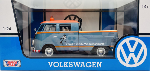 VW Type 2 T1 Service Pickup model 1:24 Motormax 79555 VW Type 2 T1 Service Pickup model 1:24 Motormax 79555