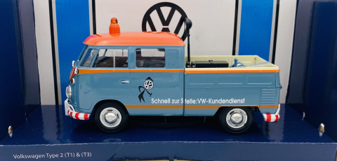 VW Type 2 T1 Service Pickup model 1:24 Motormax 79555 VW Type 2 T1 Service Pickup model 1:24 Motormax 79555