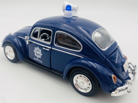 Volkswagen VW Beetle Policja Holenderska 1966 1:24 Motormax 79589 Volkswagen VW Beetle Policja Holenderska 1966 1:24 Motormax 79589