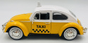 Volkswagen VW Beetle Taxi 1966 1:24 Motormax 79577 żółty