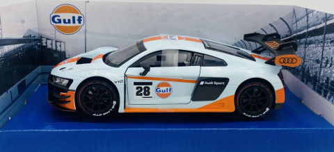 Audi R8 LMS GT3 GULF Livery model 1:24 Motormax 79667 Audi R8 LMS GT3 GULF Livery model 1:24 Motormax 79667