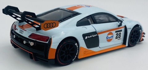 Audi R8 LMS GT3 GULF Livery model 1:24 Motormax 79667 Audi R8 LMS GT3 GULF Livery model 1:24 Motormax 79667