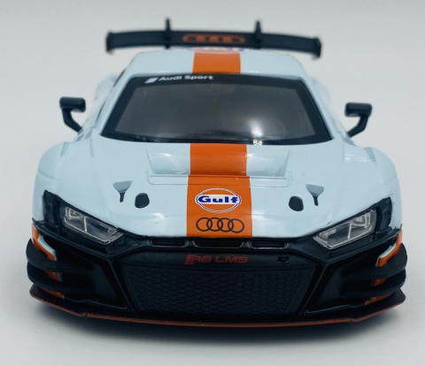 Audi R8 LMS GT3 GULF Livery model 1:24 Motormax 79667 Audi R8 LMS GT3 GULF Livery model 1:24 Motormax 79667