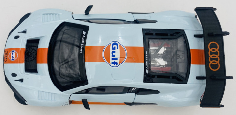 Audi R8 LMS GT3 GULF Livery model 1:24 Motormax 79667 Audi R8 LMS GT3 GULF Livery model 1:24 Motormax 79667