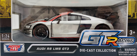 Audi R8 LMS GT3 model 1:24 Motormax 73788 GT Racing Audi R8 LMS GT3 model 1:24 Motormax 73788 GT Racing