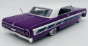 Chevrolet Impala 1964 1:24 Motormax 79021 fioletowy