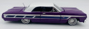 Chevrolet Impala 1964 1:24 Motormax 79021 fioletowy