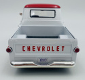 Chevy Apache Fleetside Pickup 1:24 Motormax 79311 biały - czerwony dach