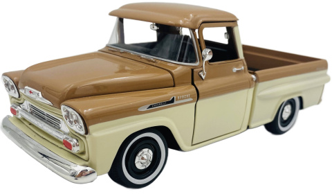 Chevy Apache Fleetside Pickup 1:24 Motormax 79311 brązowy