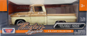Chevy Apache Fleetside Pickup 1:24 Motormax 79311 brązowy