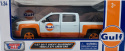 Chevy Silverado 1500 LT Z71 Crew Cab GULF Livery model 1:27 Motormax 79666