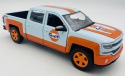 Chevy Silverado 1500 LT Z71 Crew Cab GULF Livery model 1:27 Motormax 79666