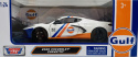 Corvette C8 2020 Gulf Livery model 1:24 Motormax 79664