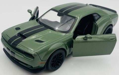 DODGE Challenger SRT Hellcat 1:24 Motormax 79350 zielony DODGE Challenger SRT Hellcat 1:24 Motormax 79350 zielony