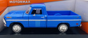 Ford F-100 Pickup 1972 1:24 Motormax 79384 niebieski