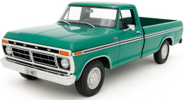 Ford F-150 Custom Pickup 1977 1:24 Motormax 79386 zielony