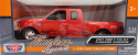 Ford F-150 Flareside Supercab Pickup 2001 1:24 Motormax 73284 czerwony