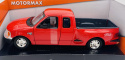 Ford F-150 Flareside Supercab Pickup 2001 1:24 Motormax 73284 czerwony