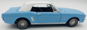 Ford Mustang 1/2 1964 hard top Bond Thunderball model 1:18 Motormax 79834