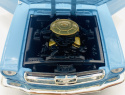 Ford Mustang 1/2 1964 hard top Bond Thunderball model 1:18 Motormax 79834