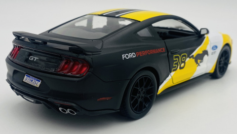Ford Mustang GT 2018 #38 GT Racing model 1:24 Motormax 73911 Ford Mustang GT 2018 #38 GT Racing model 1:24 Motormax 73911