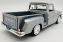 GMC C1000 Fenderside 1966 Pickup 1:24 Motormax 79379 srebrny