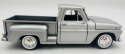 GMC C1000 Fenderside 1966 Pickup 1:24 Motormax 79379 srebrny