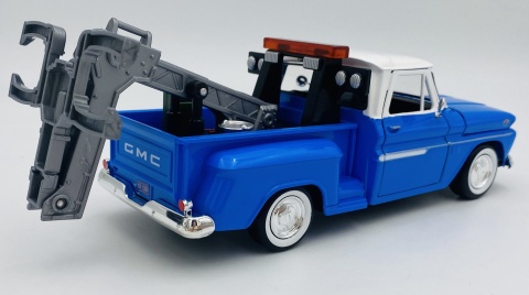 GMC C1000 Fenderside pickup 1966 Tow Truck 1:24 Motormax 75346 GMC C1000 Fenderside pickup 1966 Tow Truck 1:24 Motormax 75346