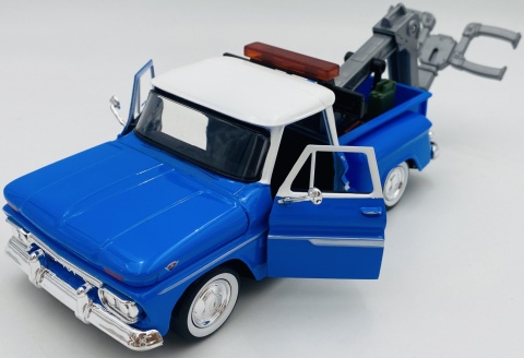 GMC C1000 Fenderside pickup 1966 Tow Truck 1:24 Motormax 75346 GMC C1000 Fenderside pickup 1966 Tow Truck 1:24 Motormax 75346