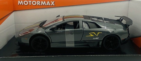 Lamborghini Murcielago LP 670-4 SV 1:24 Motormax 73350 czarny Lamborghini Murcielago LP 670-4 SV 1:24 Motormax 73350 czarny