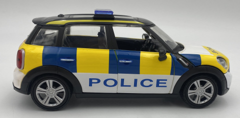 MINI Cooper S Countryman Police Policja model 1:24 Motormax 79751 MINI Cooper S Countryman Police Policja model 1:24 Motormax 79751
