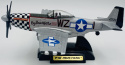 North American P-51 Mustang duży model METAL podstawka Motormax 76370 1:48