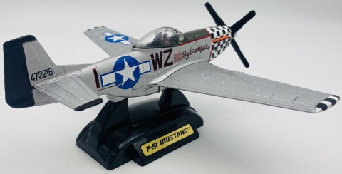 North American P-51 Mustang duży model METAL podstawka Motormax 76370 1:48 North American P-51 Mustang duży model METAL podstawka Motormax 76370 1:48