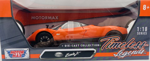 PAGANI Zonda F 1:18 model Motormax 79159 pomarańczowy PAGANI Zonda F 1:18 model Motormax 79159 pomarańczowy