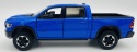 RAM 1500 Rebel Crew Cab 2019 1:27 Motormax 79358 niebieski